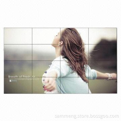 55-inch DID LCD Splicing Wall Screen with 5.7mm Ultra-narrow Gap and LED Backlight